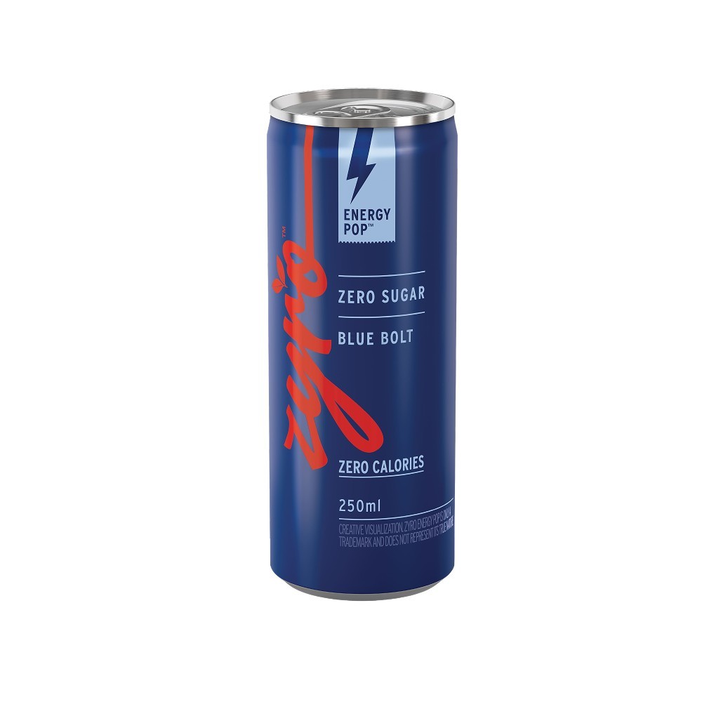 Zyro by Karan Aujla Zero Sugar Drink - Blue Bolt
