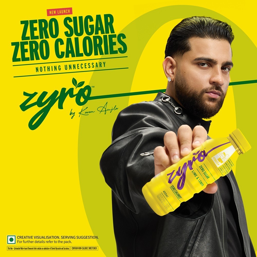 Zyro by Karan Aujla Zero Sugar Hydration Drink - Lime & Lemon