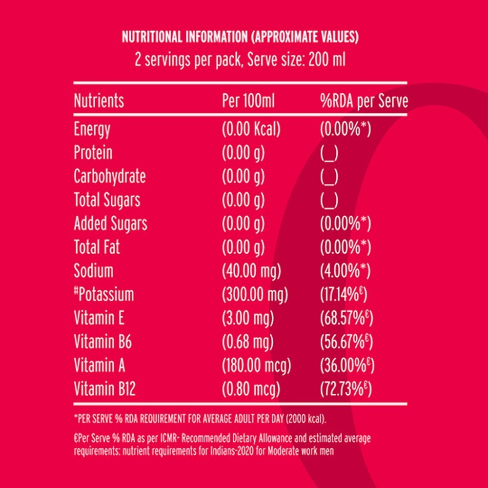 Zyro by Karan Aujla Zero Sugar Hydration Drink - Strawberry & Watermelon