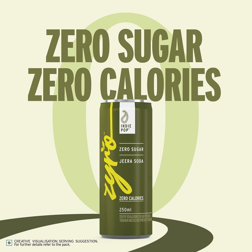 Zyro by Karan Aujla Zero Sugar Jeera Masala Soda