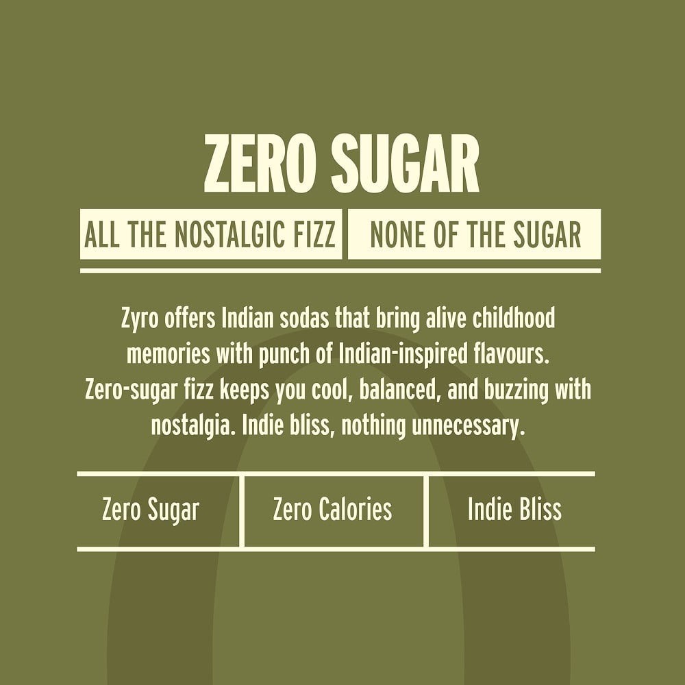 Zyro by Karan Aujla Zero Sugar Jeera Masala Soda