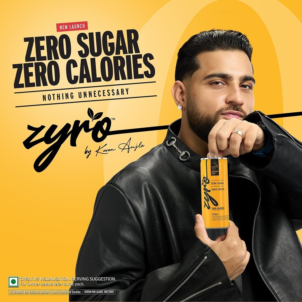 Zyro by Karan Aujla Zero Sugar Tonic Water