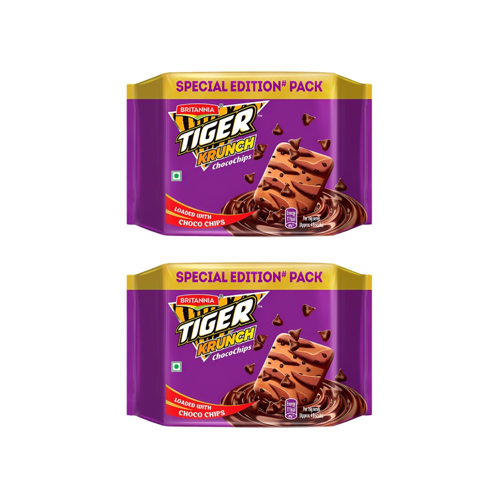 Britannia Tiger Krunch Choco chips Cookies
