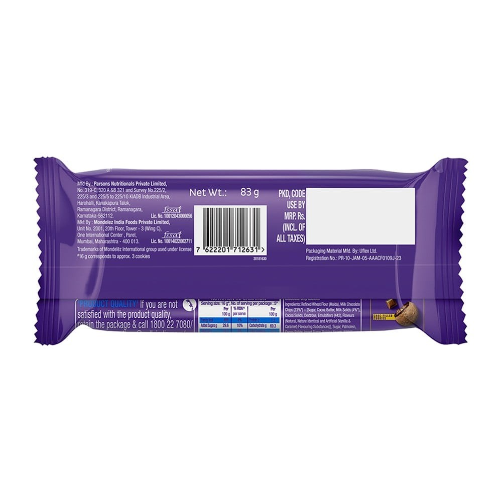 Cadbury Choco Chip Cookies