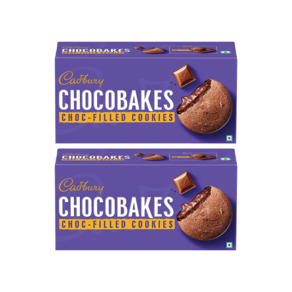 Cadbury Chocobakes Choc Filled Cookies
