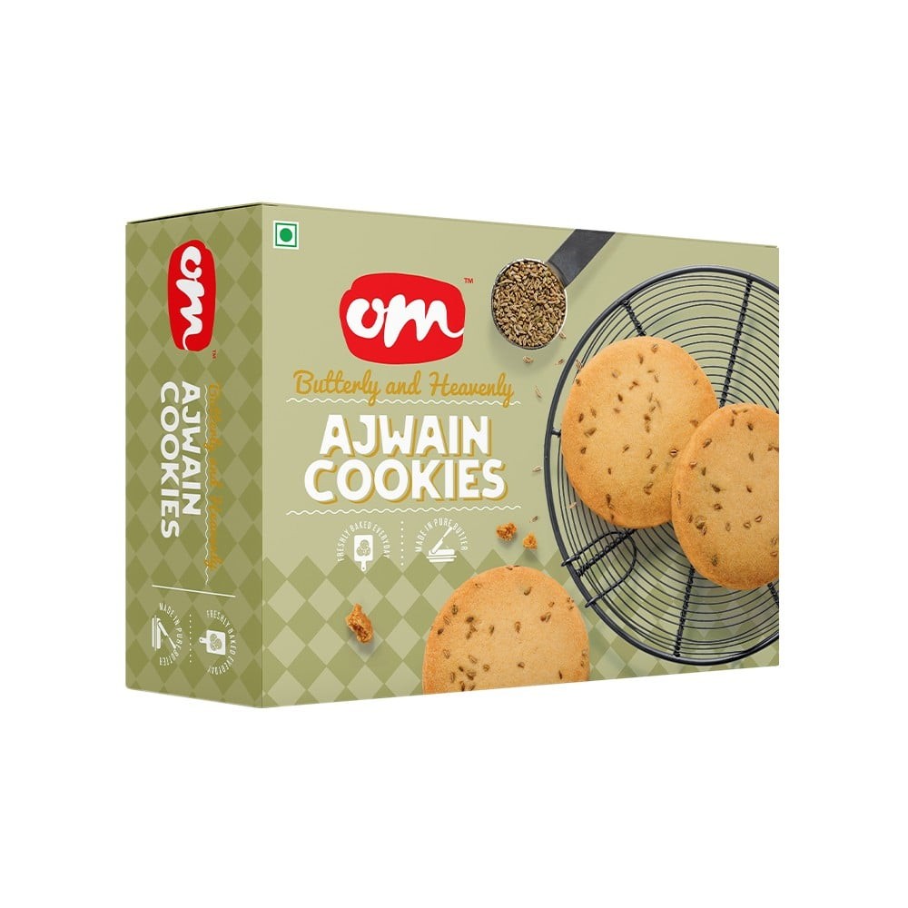 Om Sweets Ajwain Cookies