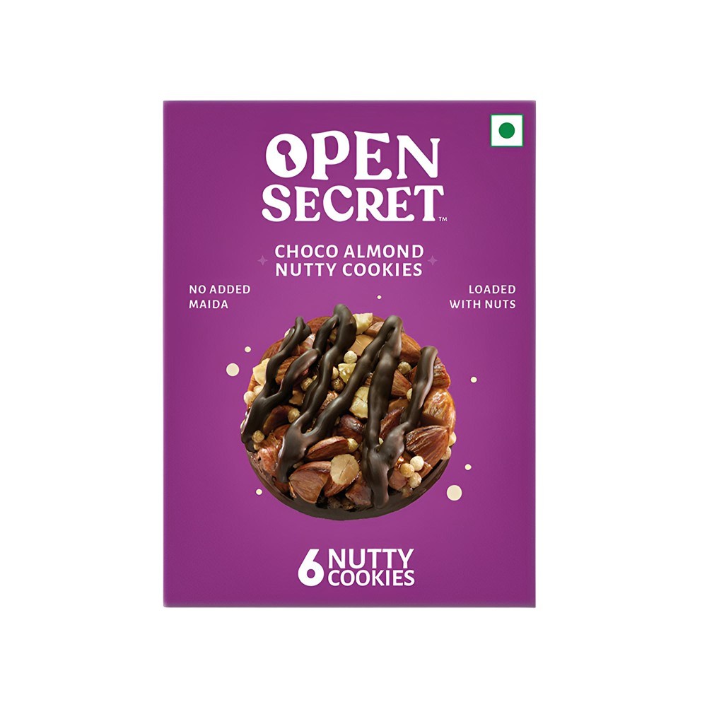 Open Secret Zero Maida Chocolate Almond Protein Cookies
