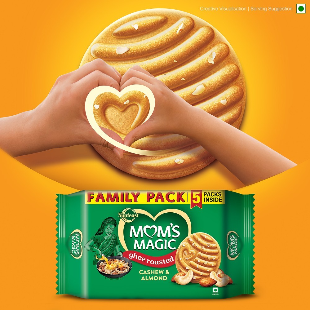 Sunfeast Mom's Magic Biscuit - Cashew & Almond Cookies