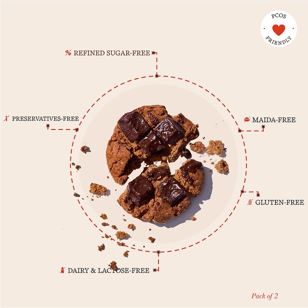 The Cinnamon Kitchen Almond Flour & Cacao Protein Cookies