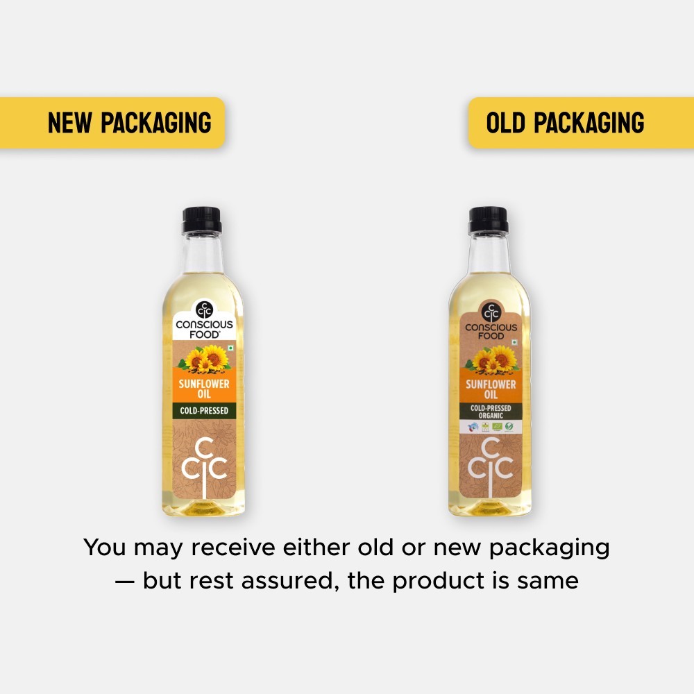 Conscious Food Cold Pressed Sunflower Oil