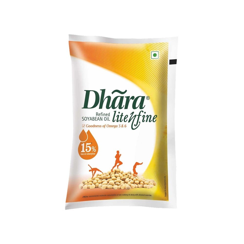 Dhara Lite N Fine Refined Soyabean Oil