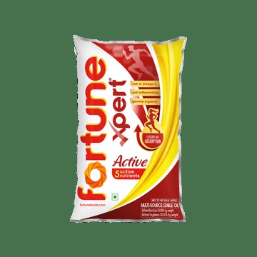 Fortune Xpert Active Rice Bran & Soyabean Blended Cooking Oil
