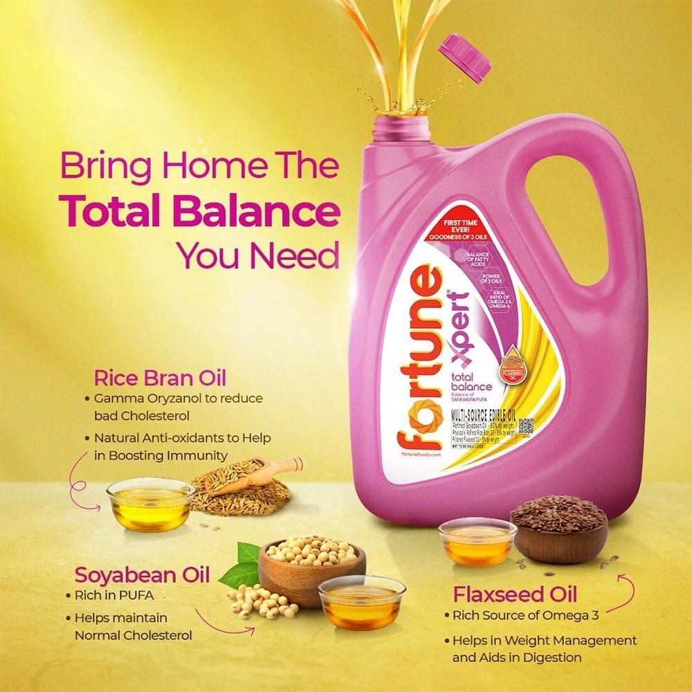 Fortune Xpert Total Balance Blended Cooking Oil