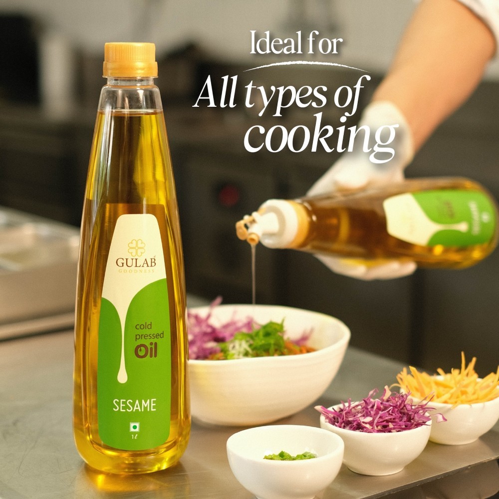 Gulab Cold Pressed Sesame Oil