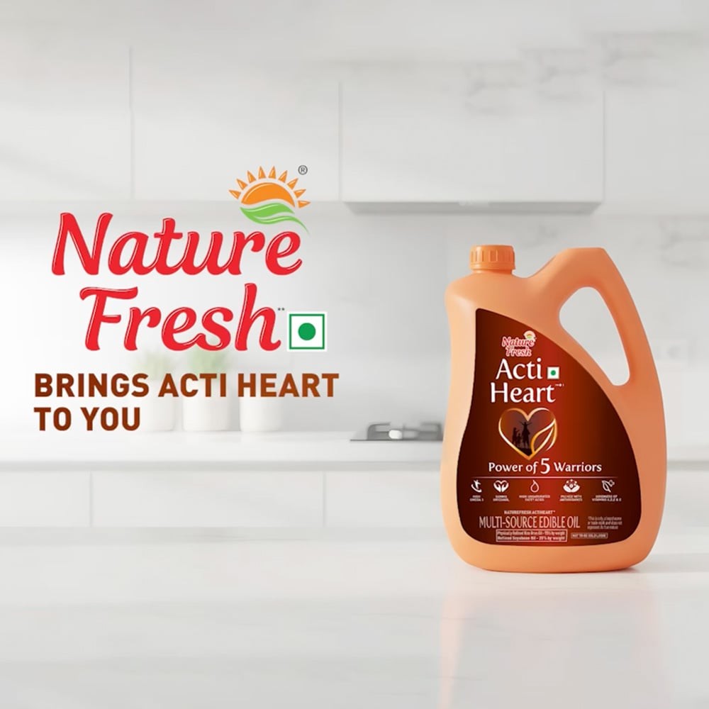 Nature Fresh Acti Heart Refined Rice Bran & Soya Oil Blended Cooking Oil