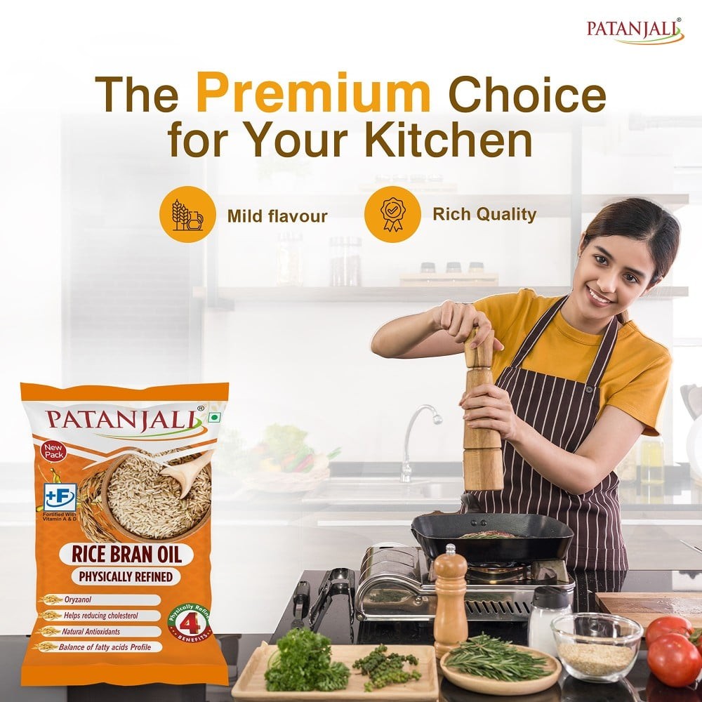 Patanjali Fortified Rice Bran Oil