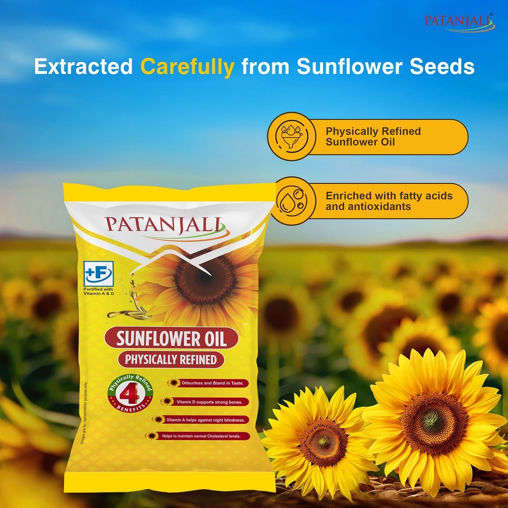 Patanjali Fortified Sunflower Oil
