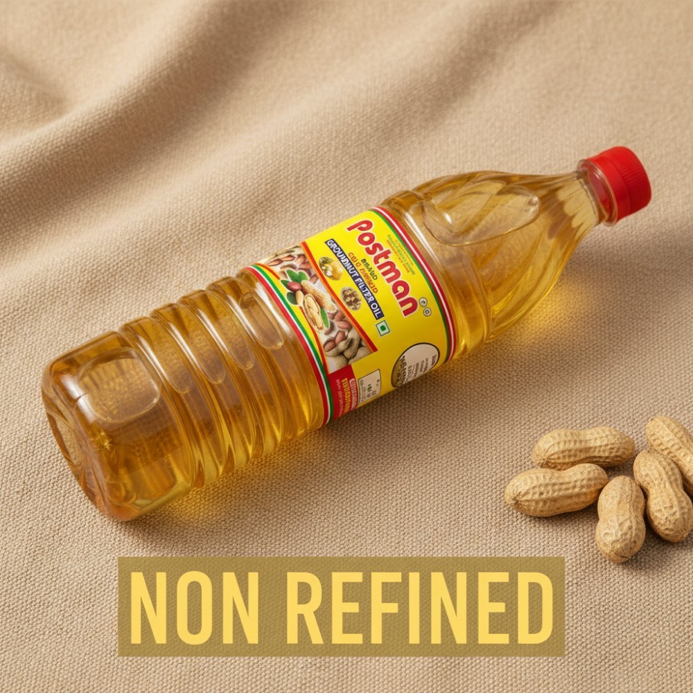 Postman Filtered Cold Pressed Groundnut Oil