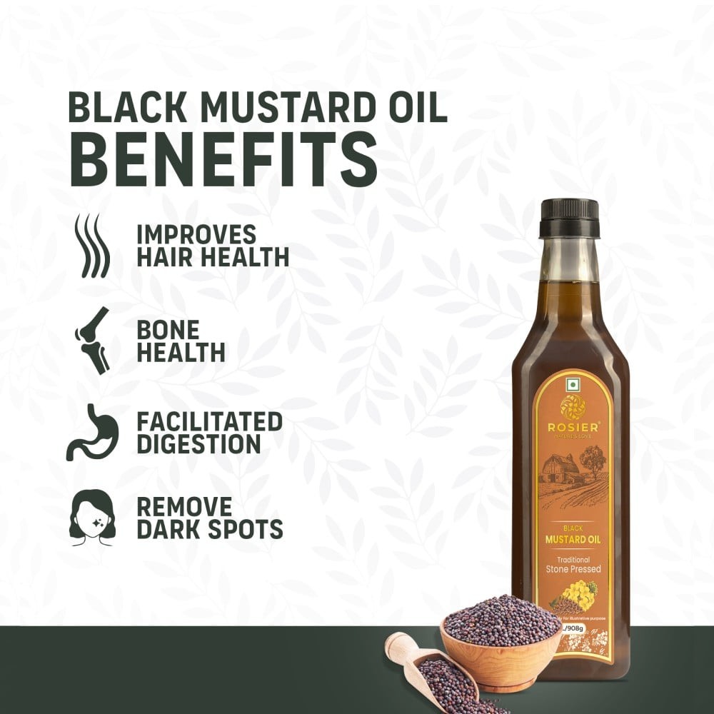 Rosier Black Cold Pressed Mustard Oil