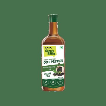 Tata Simply Better Cold Pressed Sesame Oil