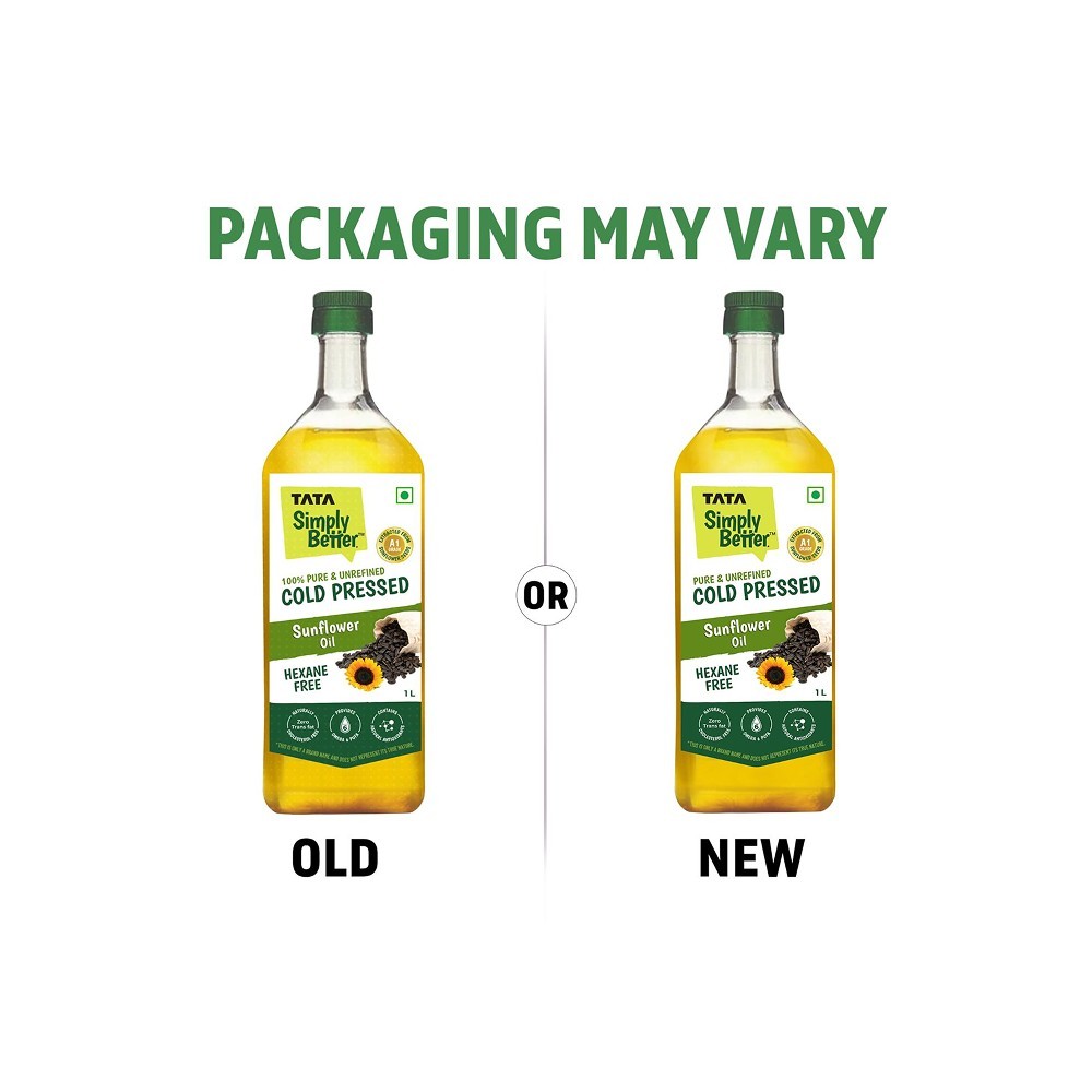 Tata Simply Better Cold Pressed Sunflower Oil