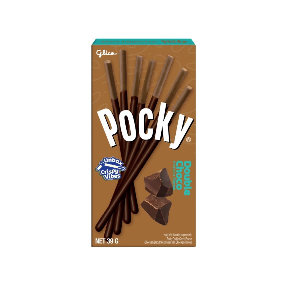 Pocky Double Chocolate Covered Biscuit Sticks