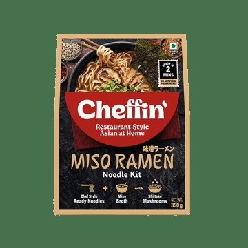 Cheffin Miso Ramen Flavoured Instant Noodles Kit