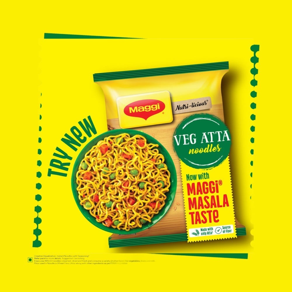 Maggi Nutrilicious Veg Atta Instant Noodles