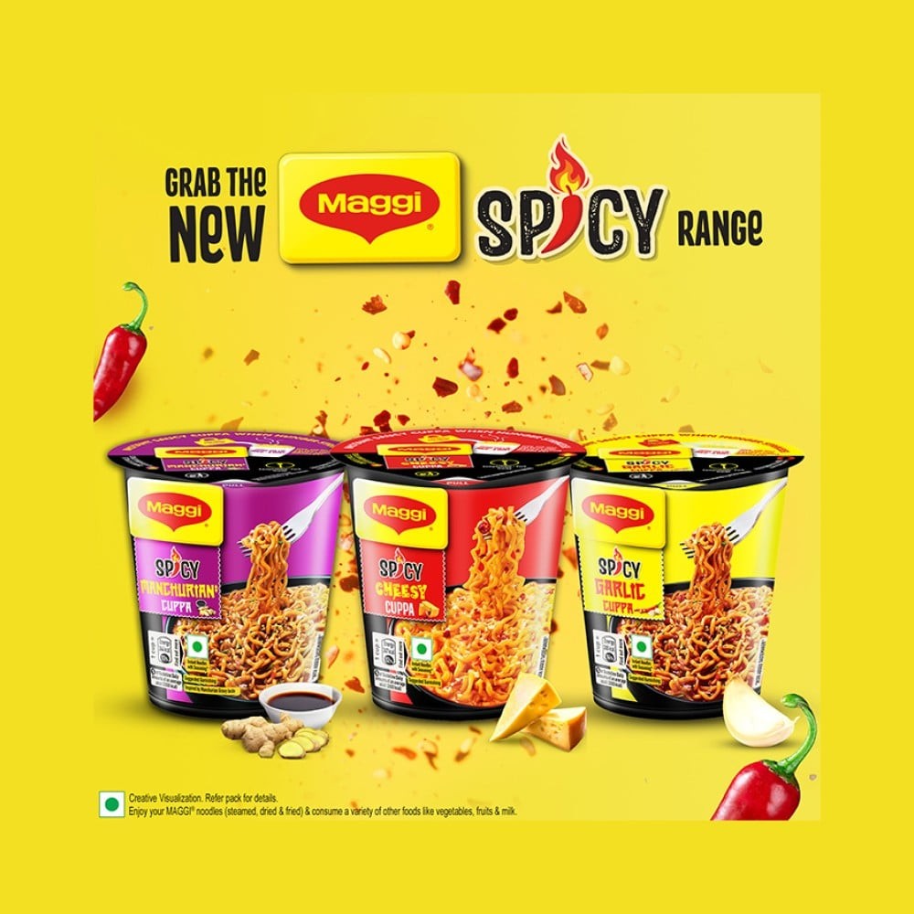 Maggi Spicy Cheesy Cup Noodles