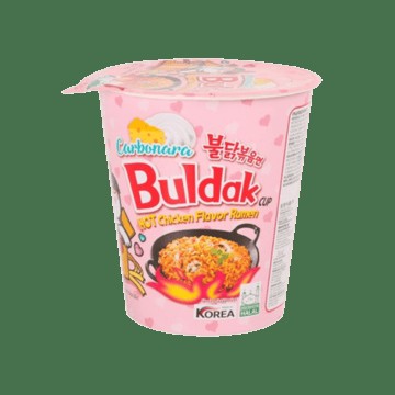 Samyang Buldak Carbonara Hot Chicken Ramen Cup Noodles