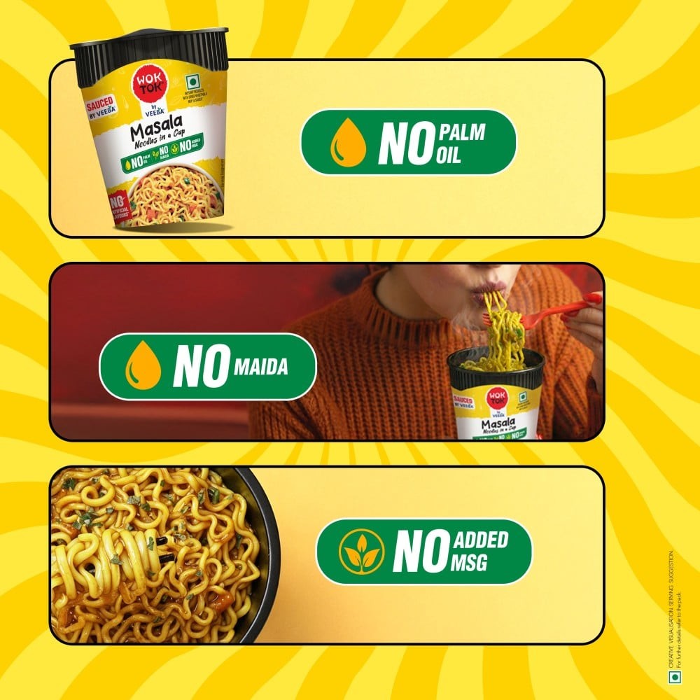 Wok Tok by Veeba Masala Cup Noodles