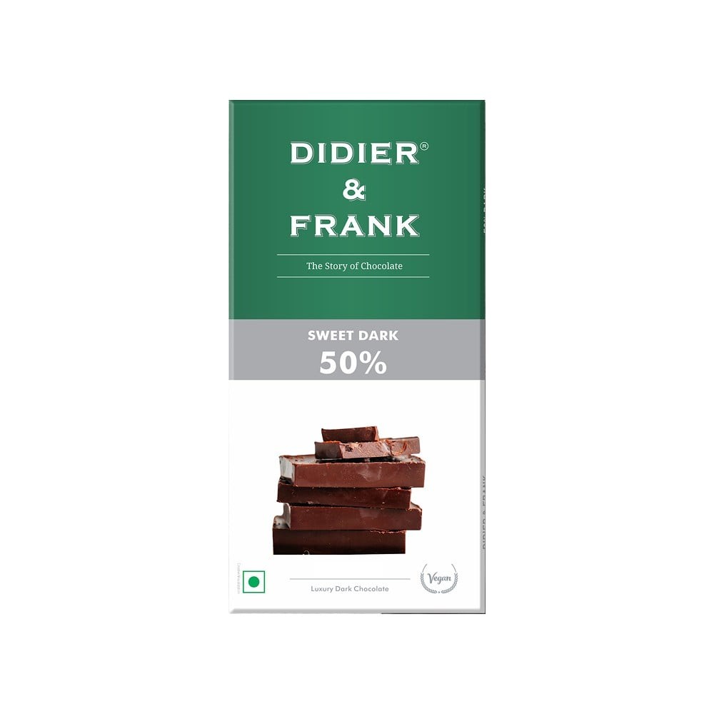 Didier & Frank Sweet - 50% Dark Chocolate Bar
