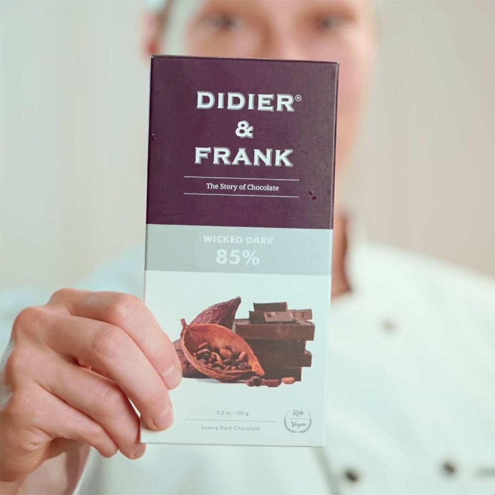 Didier & Frank Wicked 85% Dark Chocolate Bar