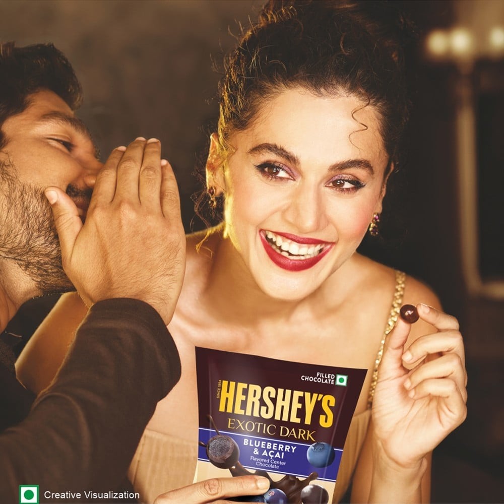 Hershey's Exotic Dark Dark Chocolate Pack (Blueberry & Acai)