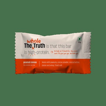 The Whole Truth Peanut Cocoa Protein Bar
