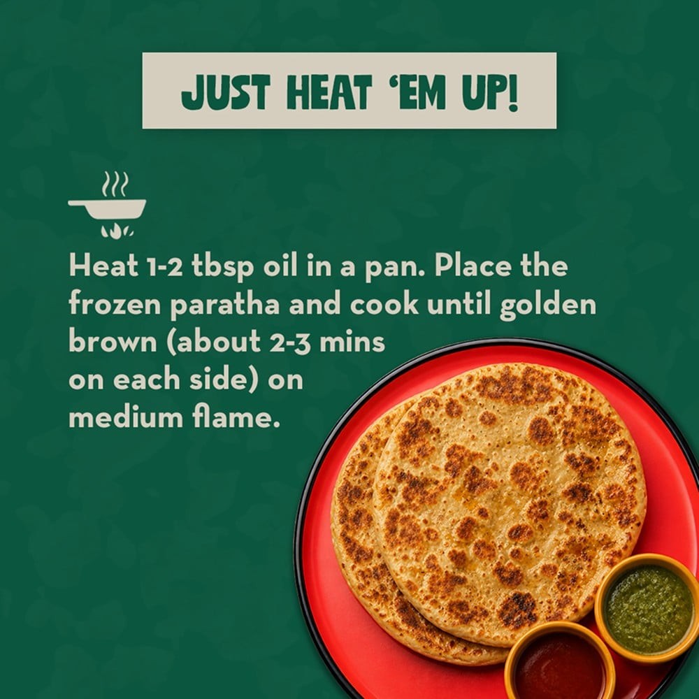 Hello Tempayy Punjabi Style Protein Paratha