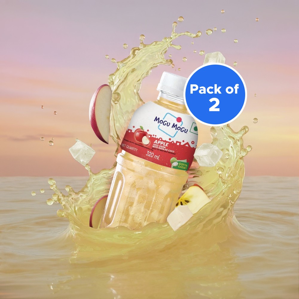 Mogu Mogu Apple Juice With Nata De Coco