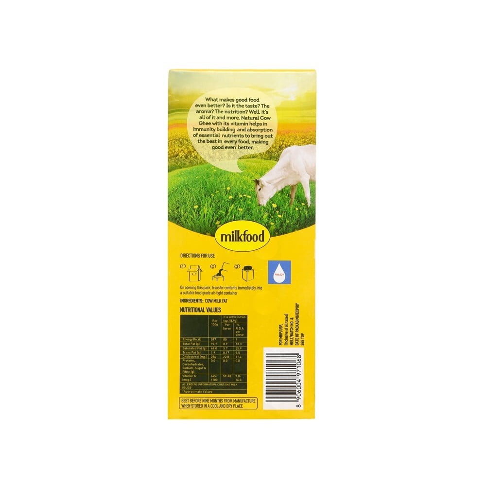 Milkfood Natural Pure Cow Ghee
