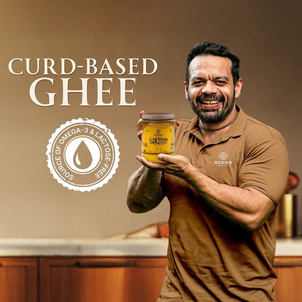 Rosier Bilona A2 Gir Ghee (Made from Curd)