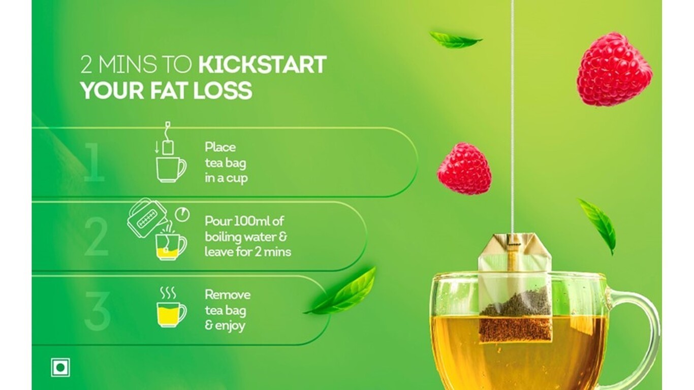 Lipton Raspberry Mint Green Tea Bags