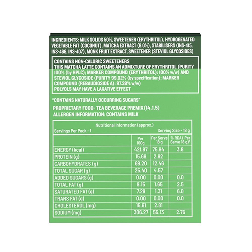 Sleepy Owl Classic Matcha Premix