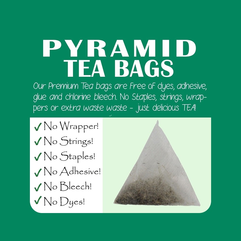 The Tea Trove Peppermint Flavoured Green Tea Bags