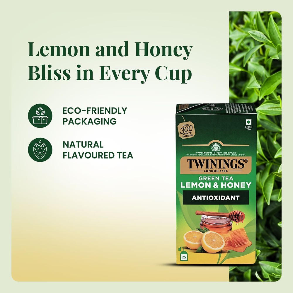 Twinings Lemon & Honey Green Tea Bags