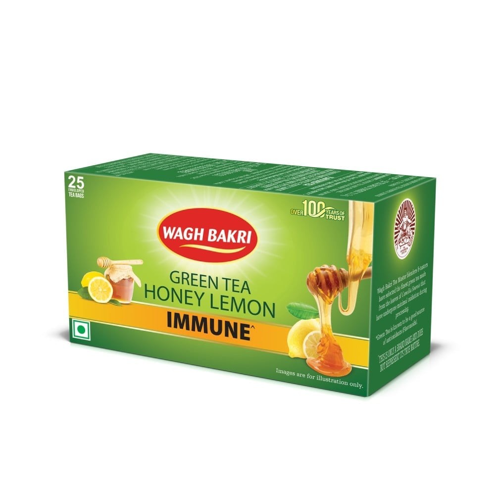 Wagh Bakri Honey Lemon Green Tea