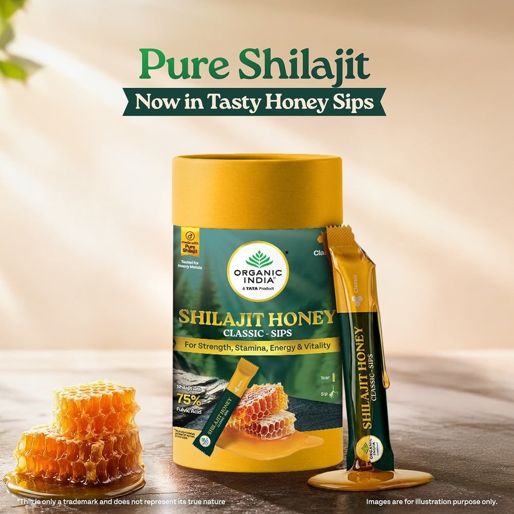 A TATA Product - Organic India Classic Shilajit Honey Sips