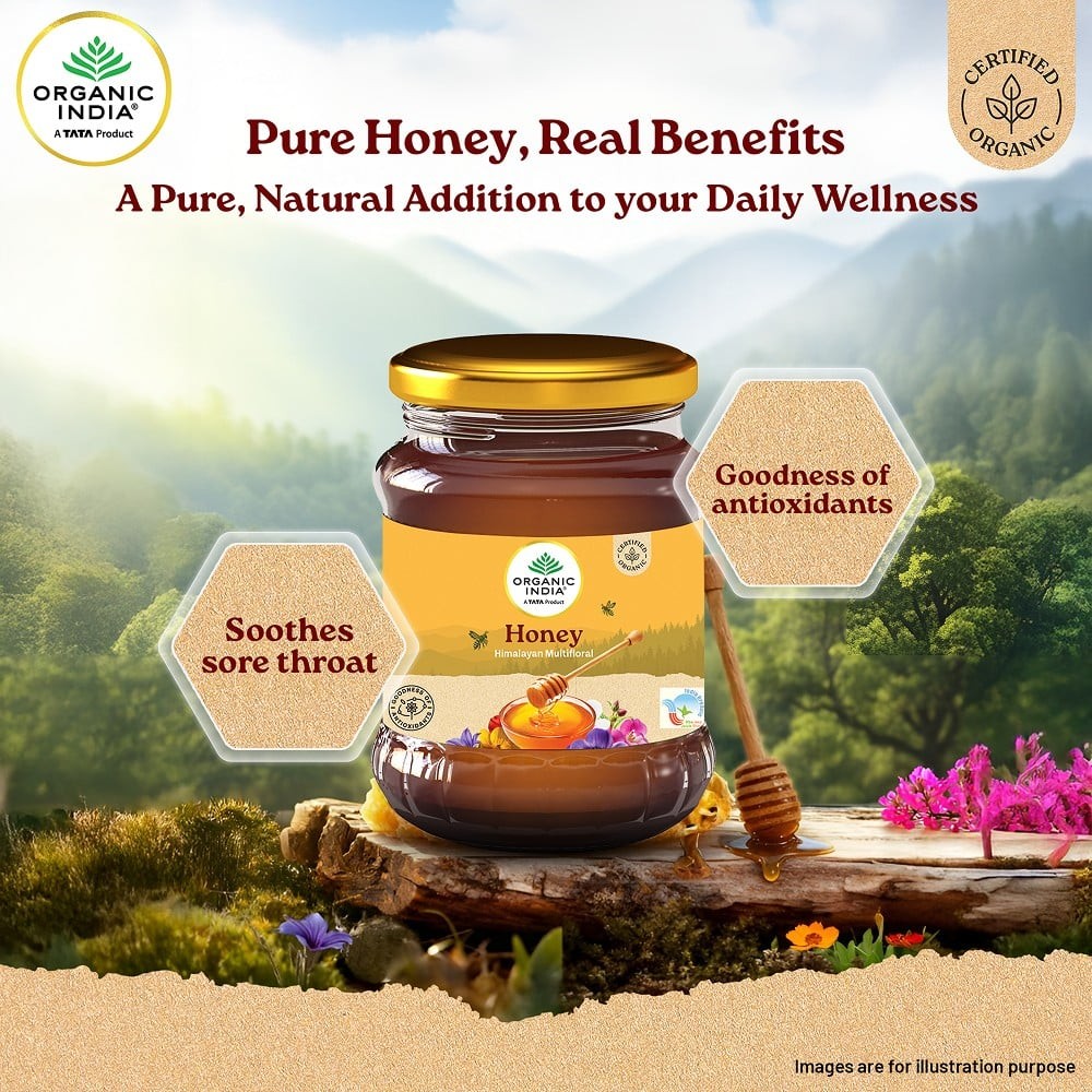 A TATA Product - Organic India Multi Floral Organic Honey