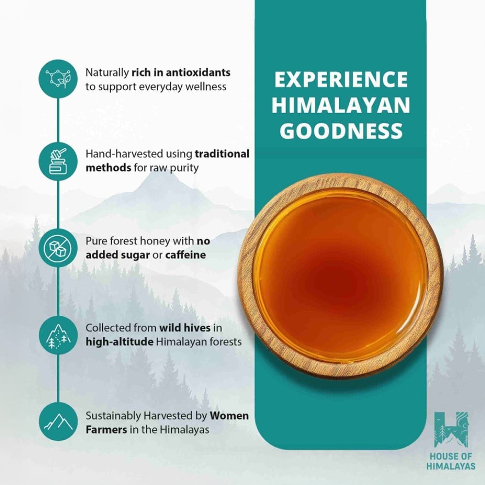 House of Himalayas Wild Forest Honey