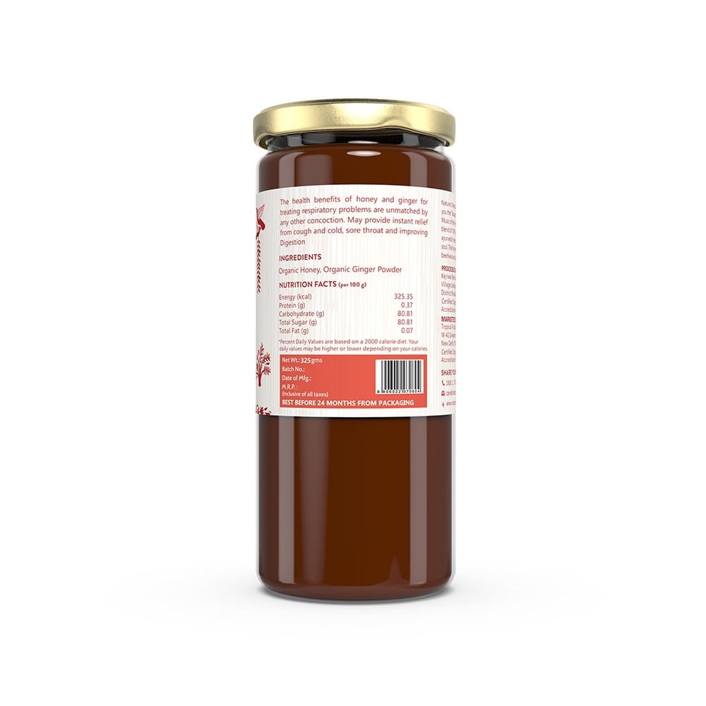Nature's Nectar Organic Ginger Honey for Cough