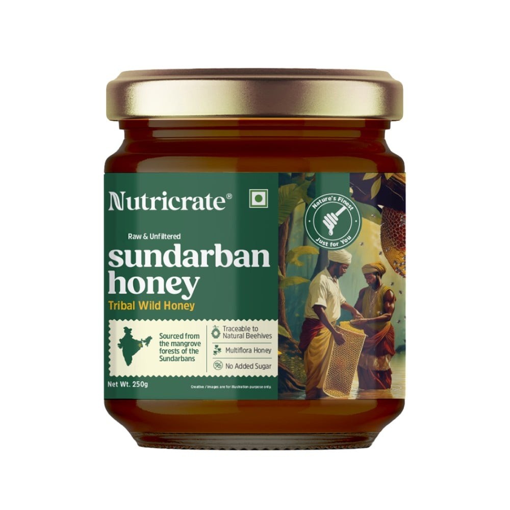 Nutricrate Raw & Unfiltered Sundarban Honey