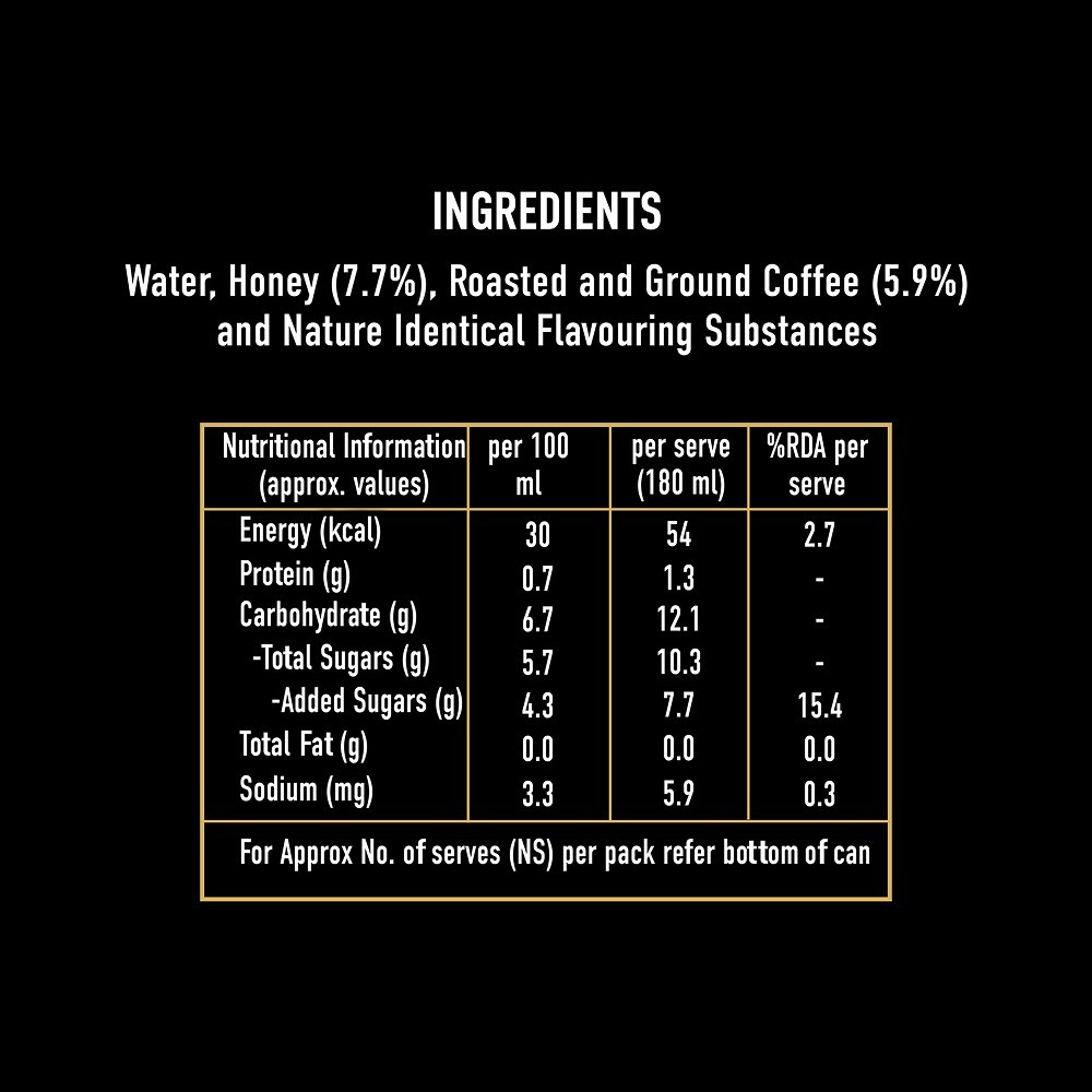 Sunbean Cherry Blossom Black Cold Brew Coffee (Low Calorie)
